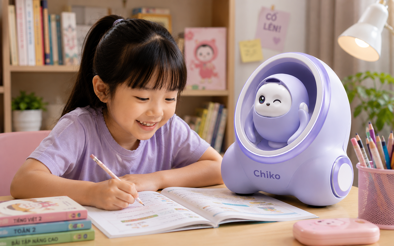 Robot cho trẻ mang lại trải nghiệm vừa học vừa chơi, giúp bé chủ động khám phá, thay vì chỉ học thụ động qua sách vở