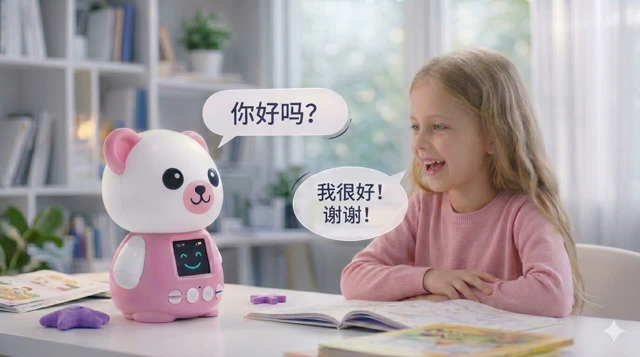 Nhiều loại robot thông minh cho trẻ em tương tác bằng giọng nói hoặc hoạt động theo nhóm