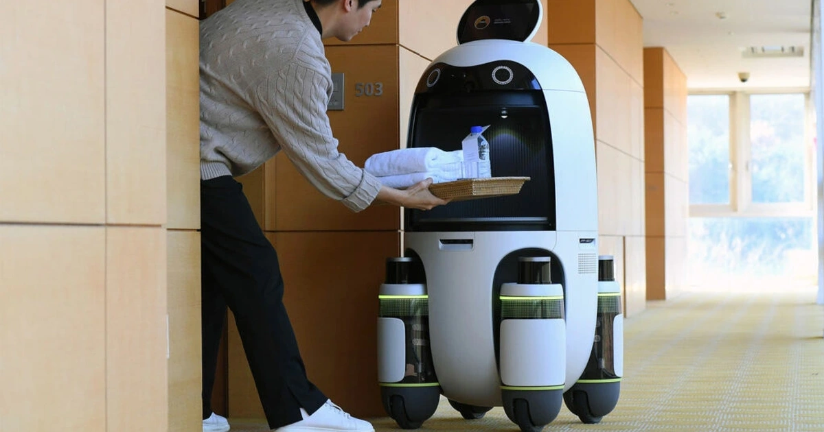 robot sẽ ngày càng được kết nối sâu với hệ sinh thái khách sạn thông minh